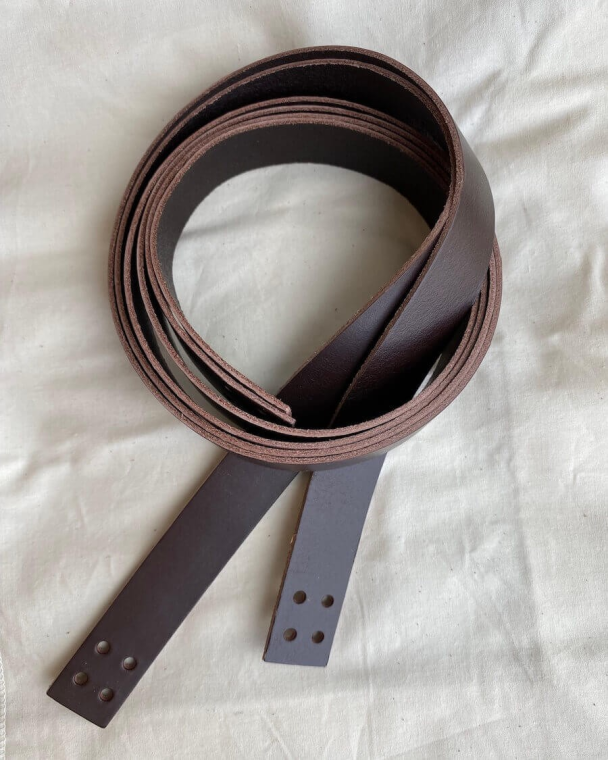 LEATHER STRAPS FOR FRENCH MARKET BAG - Image 5