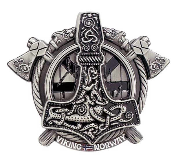 Magnet i metall, Thors hammer med øks