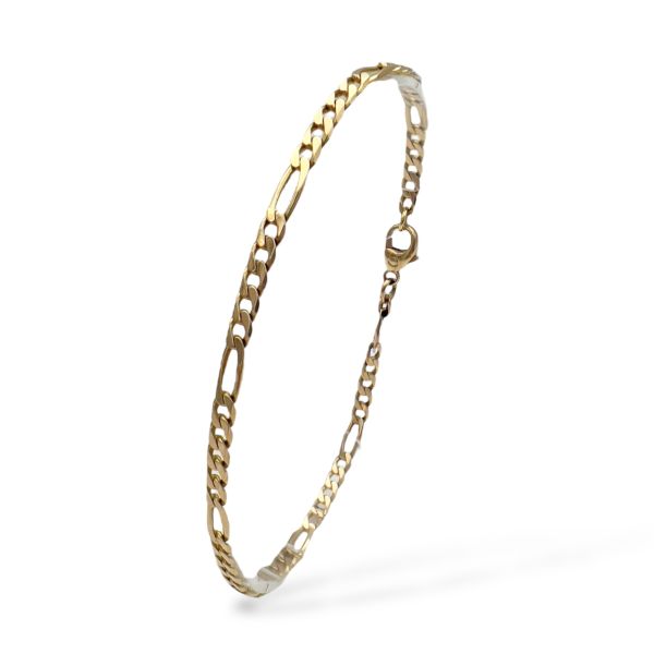 Klosterfoss Vintage - Armbånd, figaro 585, 3,2mm