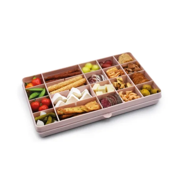 Snackle box - opptil 24 rom rosa