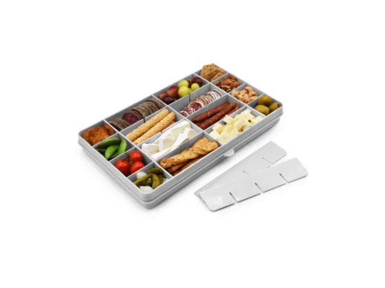 Snackle box - opptil 24 rom grå