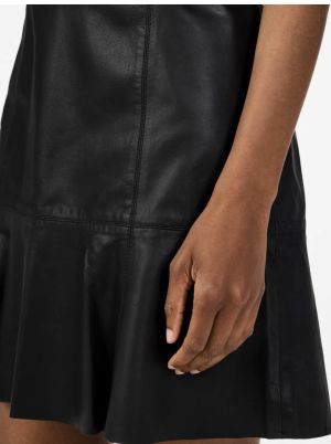 Colly Leather Skirt