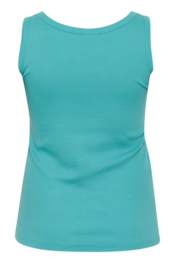Kaffe Curve Carina tank top i ribbestrikk - Image 5