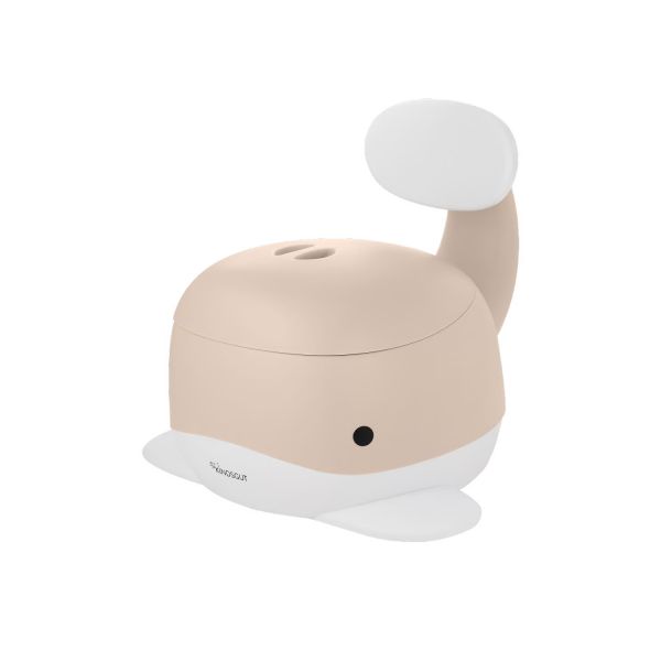 Potte hval - Beige