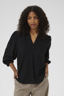 KAannika Bluse Svart