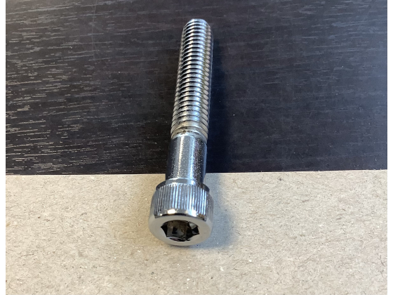  5/16-18 X 2 ALLEN BOLTS CHROME