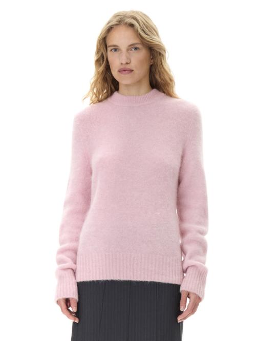 Brushed Alpaca O-neck