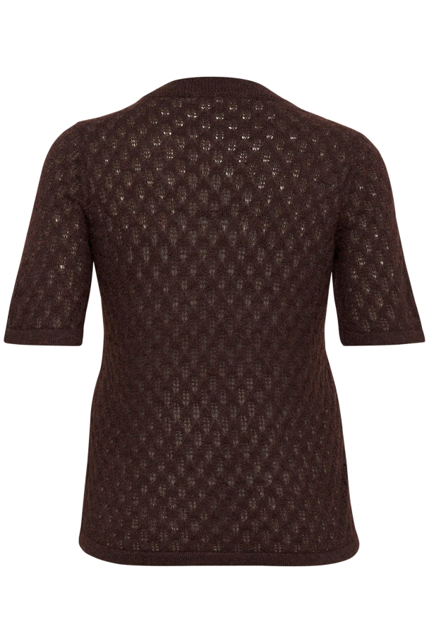 Kaffe Curve Loura kortermet strikkegenser - Image 5