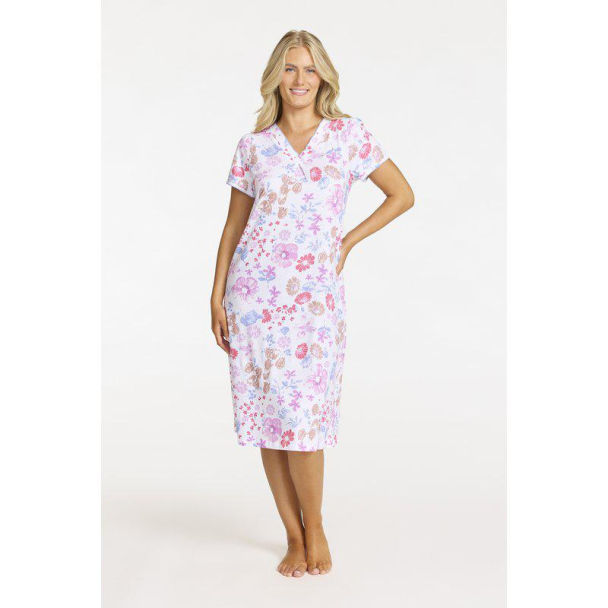 Nattkjole m/blomster 60243 - Image 1