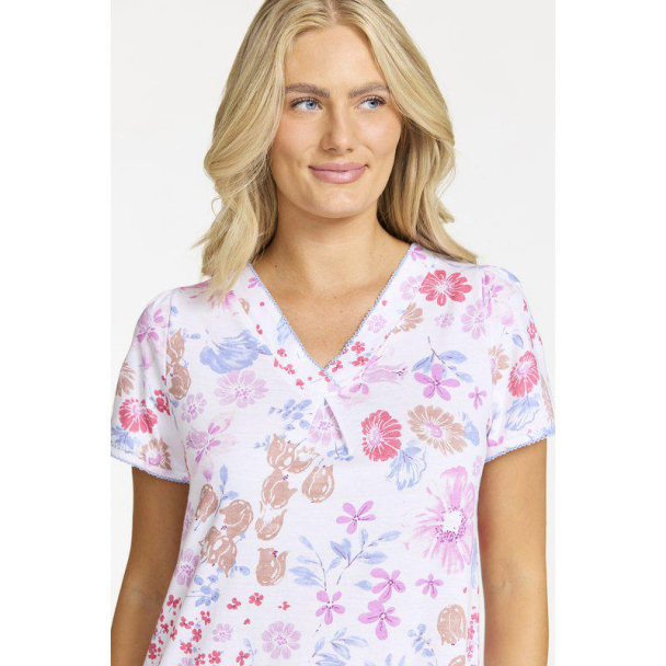 Nattkjole m/blomster 60243 - Image 2