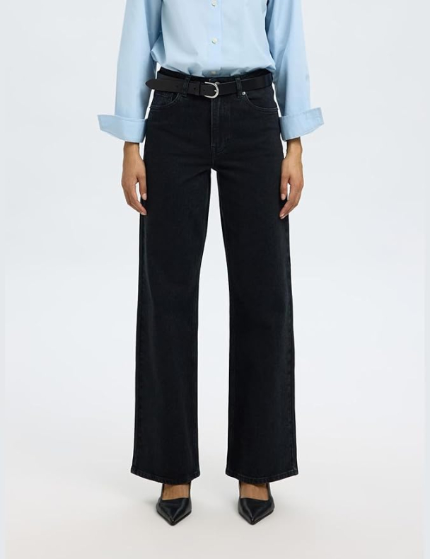 Bea Kori Jeans - Black Denim - Image 1
