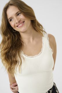KAomi Singlet Chalk