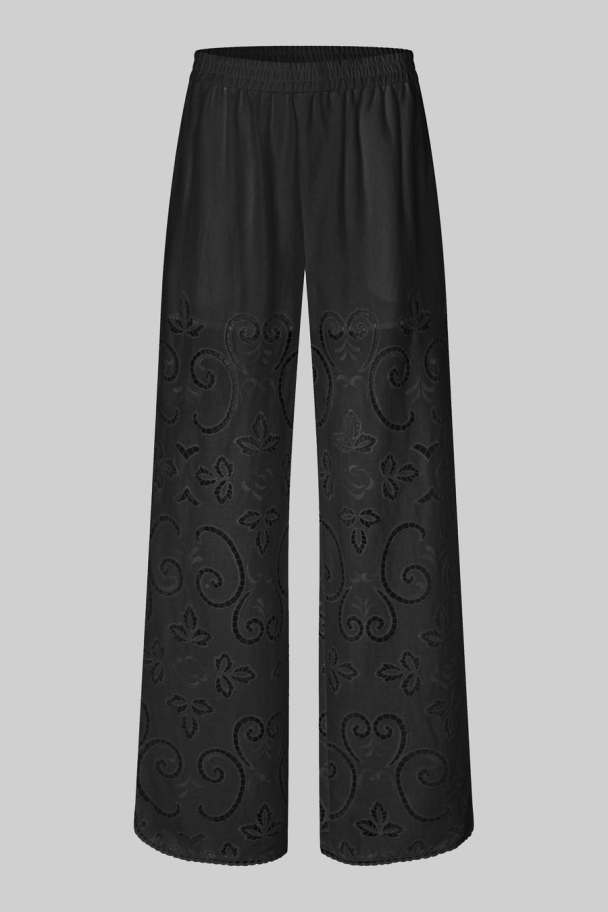 Vilma Trousers - Black - Image 2