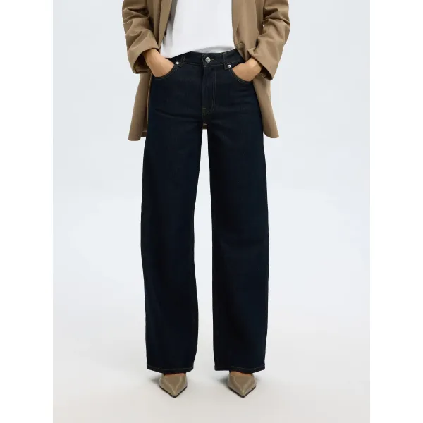 Wide Bea-Kori Jeans Drk Blue