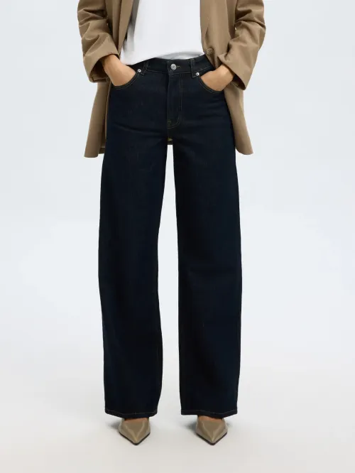 Wide Bea-Kori Jeans Drk Blue