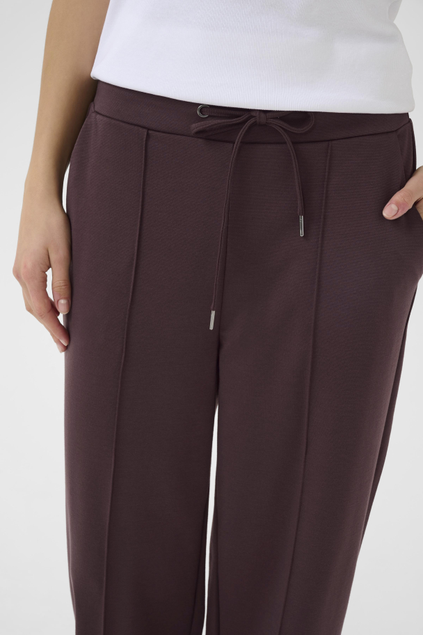 KAjenny Straight Bukse Fudge - Image 3