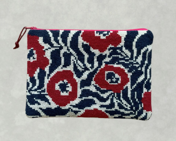 Baldyre materialpakke Clutch- Valmuer