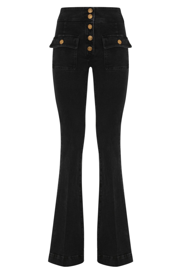 ANAIS JEANS WASHED BLACK - Image 1