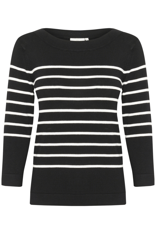 KAlizza Båthals Genser Svart/Chalk - Image 1