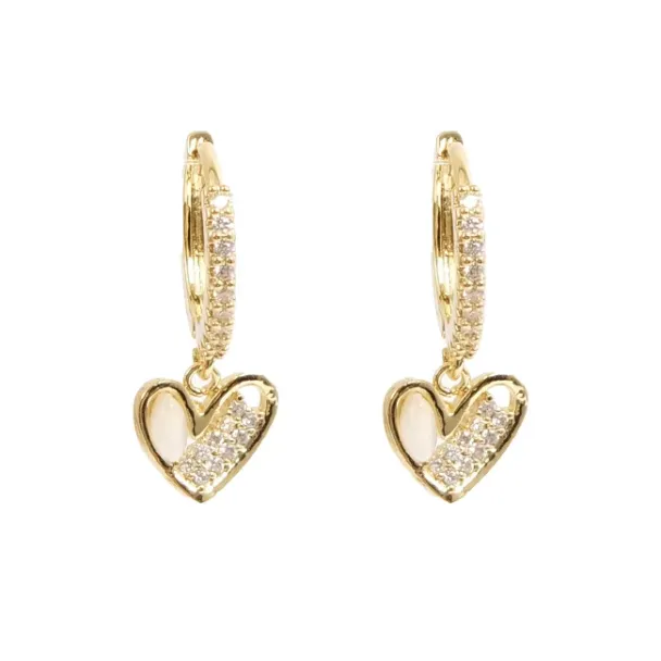Øredobber Hjerte 1036-0008