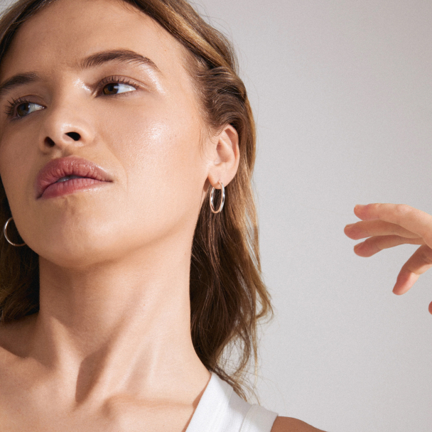 Pilgrim Charm sølvbelagte øreringer - Image 2