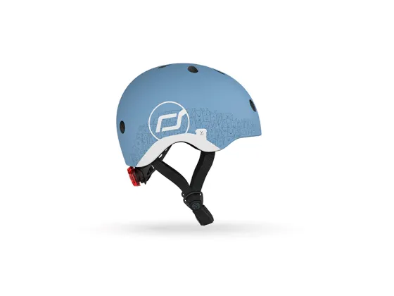Hjelm XXS-S Refleks, Steel - Scoot and Ride