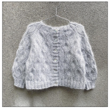 Olive cardigan - barn