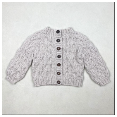 Olive cardigan - baby