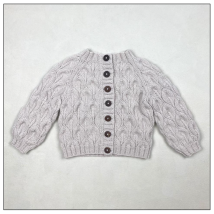 Olive cardigan - baby