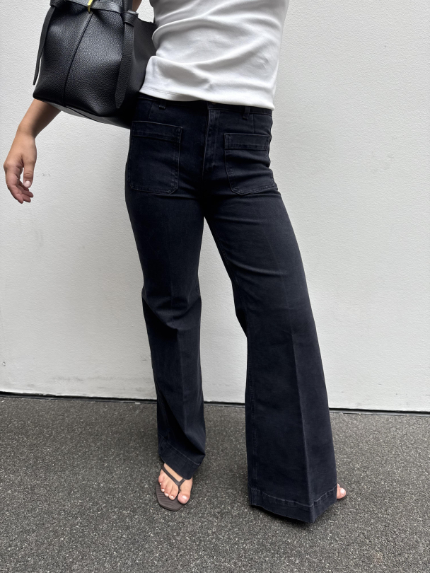 JANE JEANS WASHED BLACK - Image 1