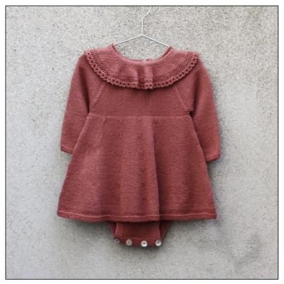 Agnes Kjole - Strikkepakke