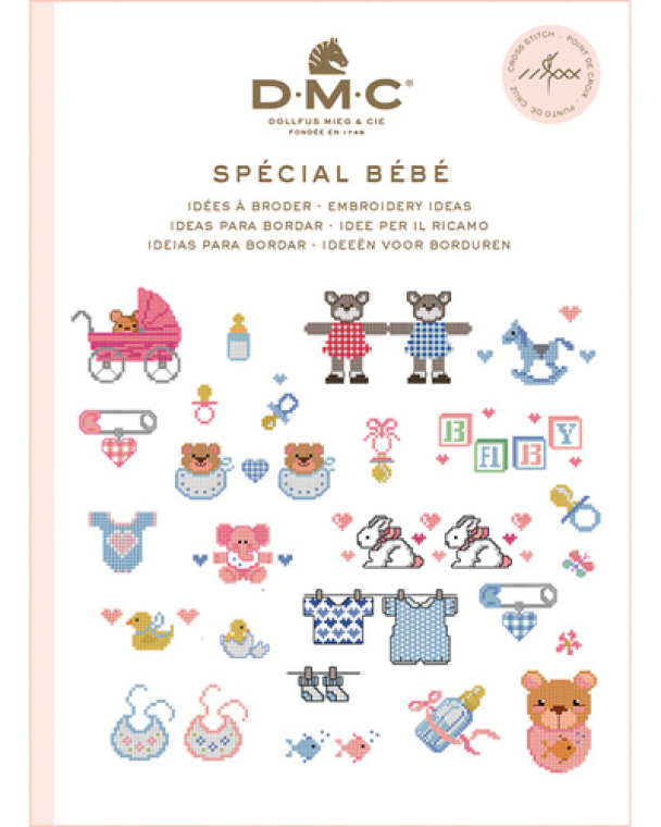 DMC Broderingsbok- Baby