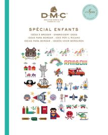 DMC Broderingsbok- Minibok barn