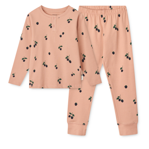 Wilhelm Pyjamas Set - Mini Berry/Pale Tuscany - Image 1