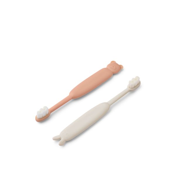Liewood | Fabio Classic Toddler Toothbrush - Pale Tuscany/Sandy