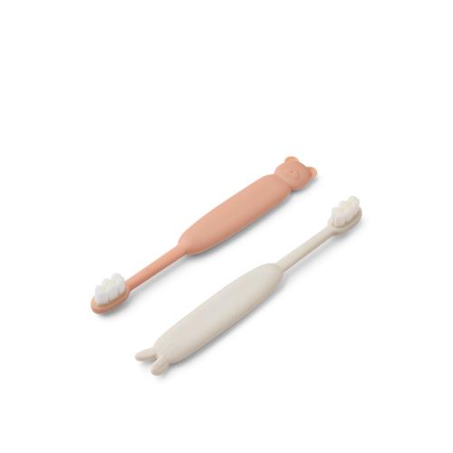 Liewood | Fabio Classic Toddler Toothbrush - Pale Tuscany/Sandy