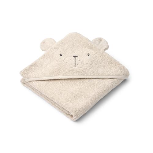 Liewood | Albert Polarbear Håndkle Baby - Sandy