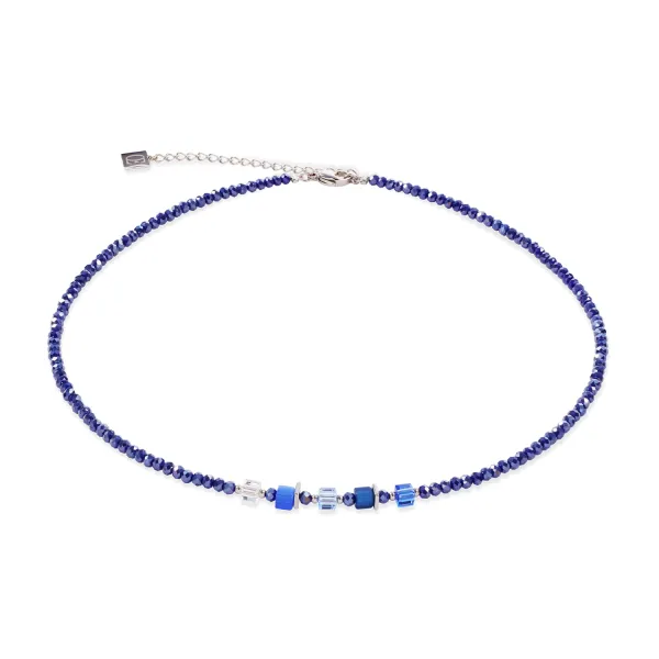 Necklace Joyful Colours Update Silver & Blue