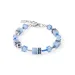 GEOCUBE Bracelet Iconic Mono Silver & Blue