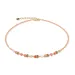 Necklace Mini Cubes Orange
