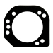 gasket carb/throttle body to air cleaner housing