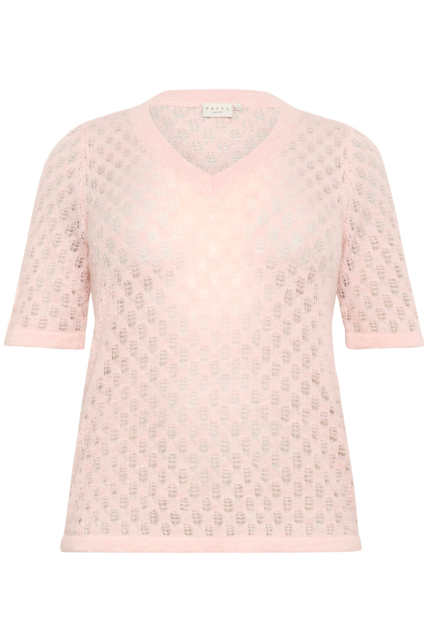 Kaffe Curve Loura kortermet strikkegenser - Image 5