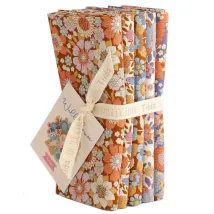 Wallflower Fat Quarter Bundle   Caramell/ Thristle