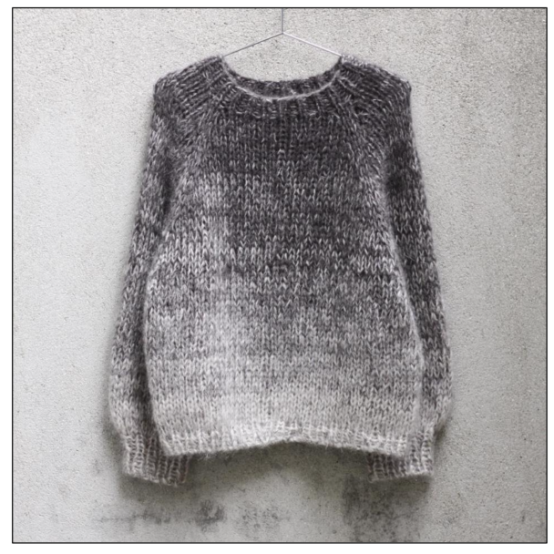 Farveregn Sweater - voksen