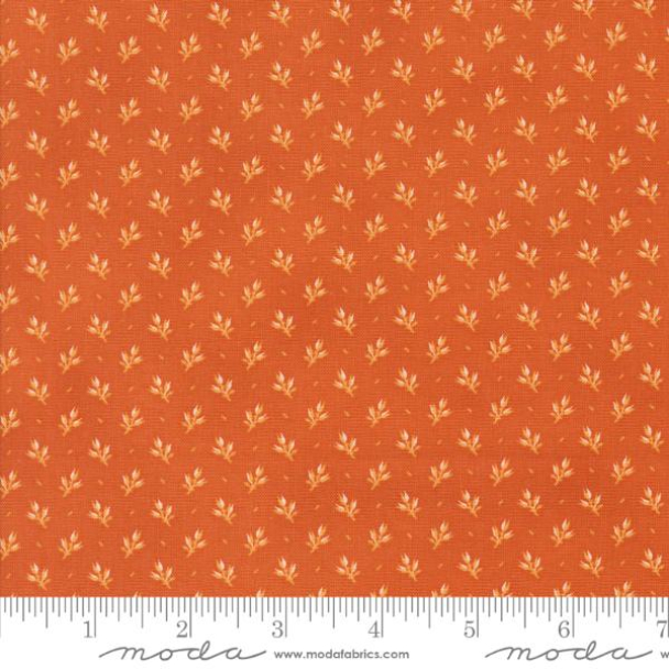 Pumpkin Spice Gath - Trumpet Vine Leaf Branch