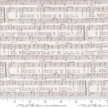 Berry and Pine -O Christmas Tree Text and Words Music Notes- Snow