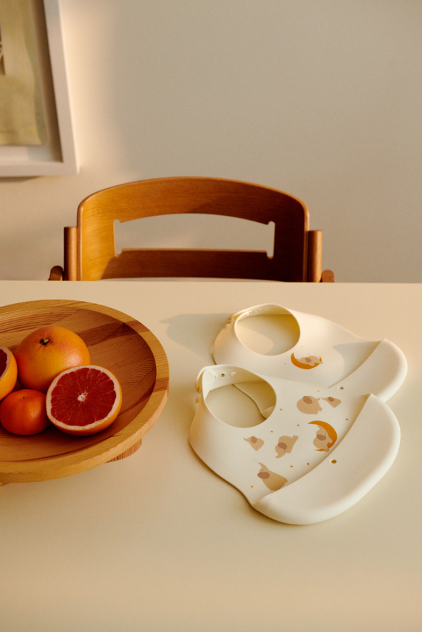 Ember Smekke Silikon 2-pk - Elephant/Creme de la creme - Image 3