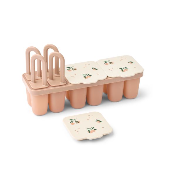 Liewood | Kaimen Food & Ice Pop Tray - Peach/Sea Shell