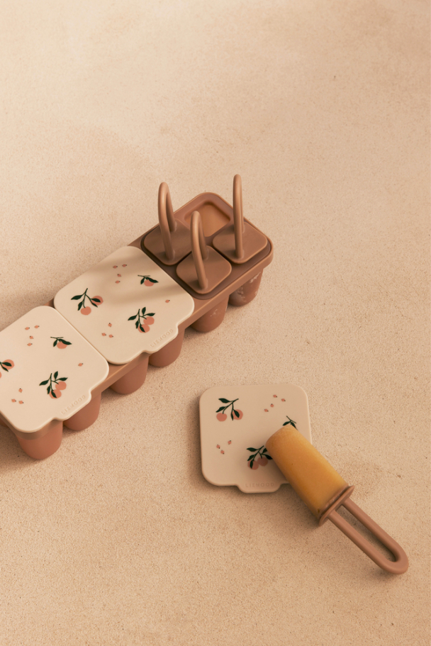 Kaimen Food & Ice Pop Tray - Peach/Sea Shell - Image 3