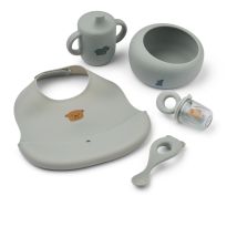 Liewood | Mileah Baby Mealtime Set - Dove Blue